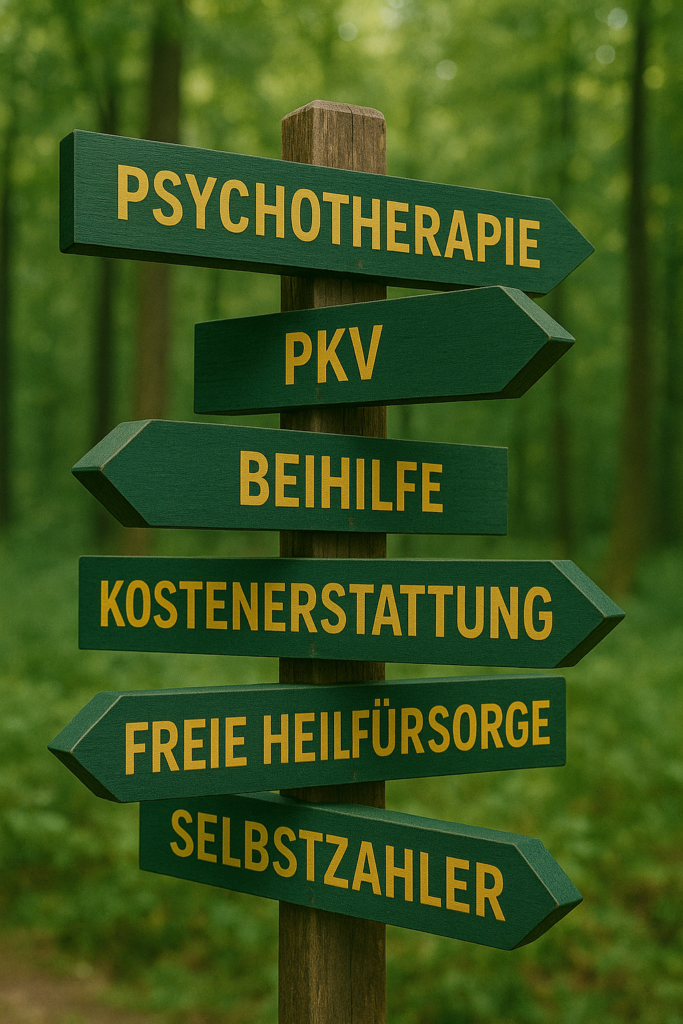 Wegweiser Psychotherapie Versicherung Kostenerstattung Beihilfe